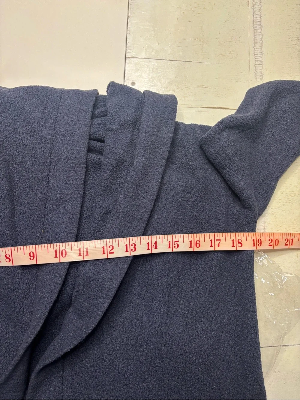 Barefoot Dreams Hooded CozyChic Navy Blue Grey Stripe Cardigan Size XS Small